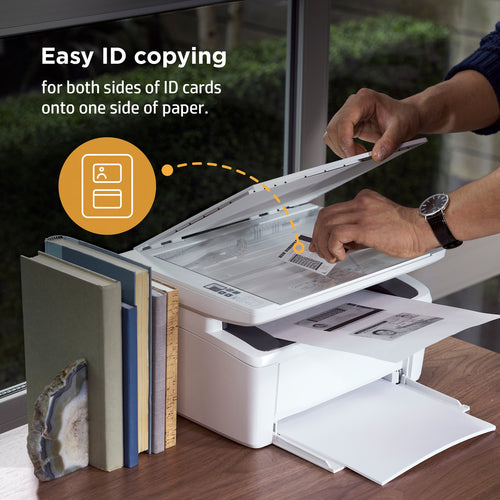 HP LaserJet HP MFP M140we Printer, Black and white, Printer for Small office, Print, copy, scan, Wireless; HP+; HP Instant Ink eligible; Scan to email HP LaserJet HP MFP M140we Printer, Black and white, Printer for Small office, Print, copy, scan, Wireless; HP+; HP Instant Ink eligible; Scan to email